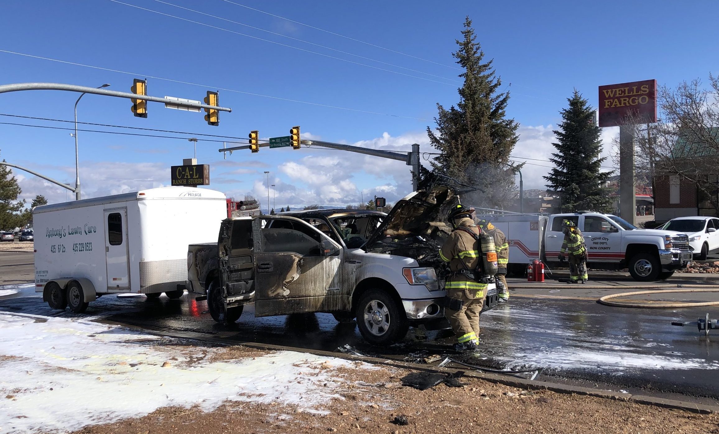 cedar-city-firefighters-extinguish-vehicle-blaze-near-intersection-of-800-south-and-main-street